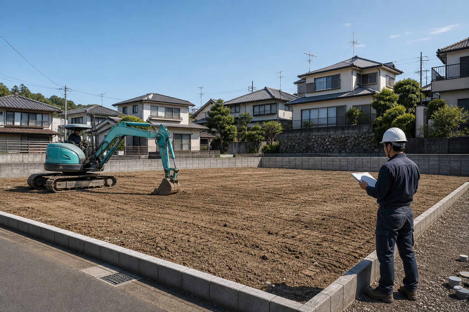 整地作業のイメージ